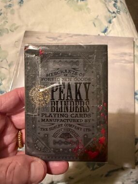 Peaky blinders playing cards deck
